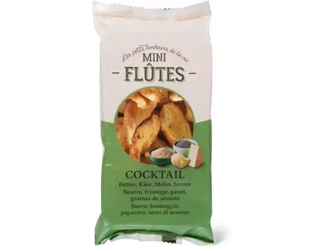 Mini-Flûtes · Cocktail 135g
