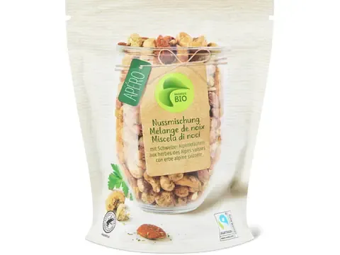 Mix de noix · Bio, aux herbes des Alpes suisses 170g