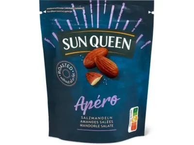 Sun Queen Apéro · Amandes salées · grillées 170g