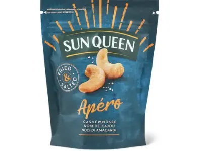 Sun Queen Apéro · Noix de cajou · frites et salées 170g