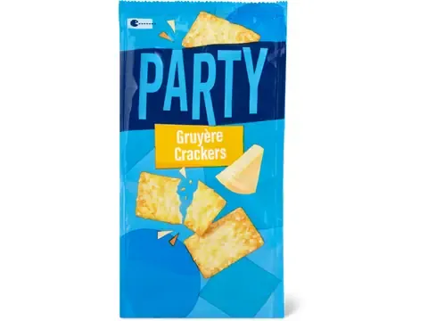 Party · Crackers AOP · Gruyère 150g