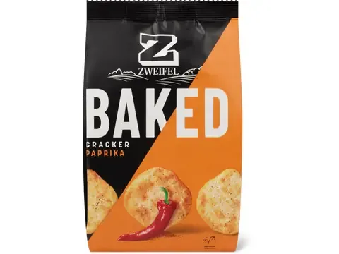 Zweifel Baked · Crackers · Paprika 95g