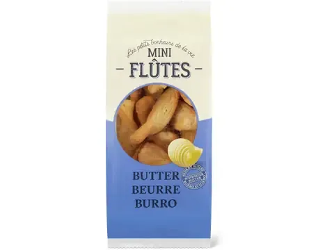 Mini flûtes · Beurre 135g