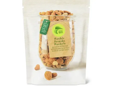 Amandes · Bio, Grillées &amp; salées 170g