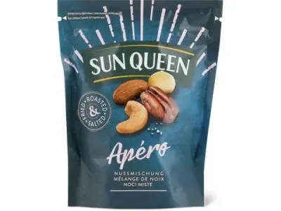 Sun Queen Apéro · Mélanges de noix · grillées 170g