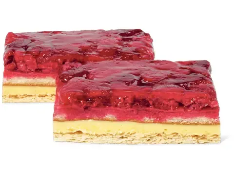 Tranches aux framboises 380g