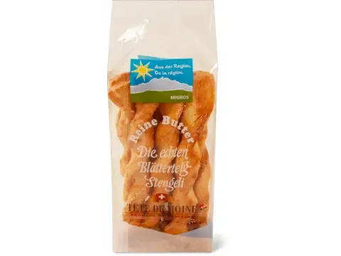 Flûtes salées · De la région, Fromage 100g