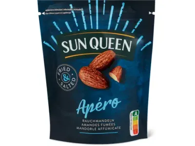 Sun Queen Apéro · Amandes fumées · frites et salées 170g