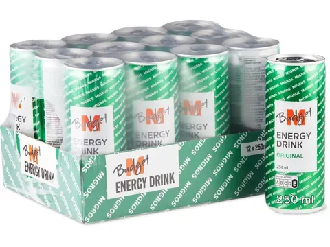 M-Budget · Energy Drink 1x250l