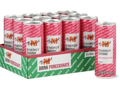 M-Budget · Energy Drink · Pomegranate1x250l