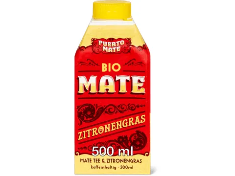 Puerto Mate · Maté · Bio, Citronnelle 500ml