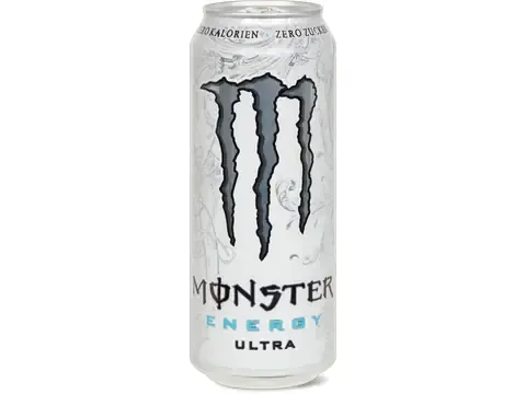 Monster · Ultra Energy · Zéro calorie + zéro sucre , Sans sucre ajouté 500ml