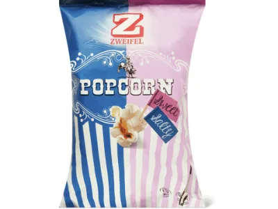 Zweifel · Popcorn · Sweet, salty 100g