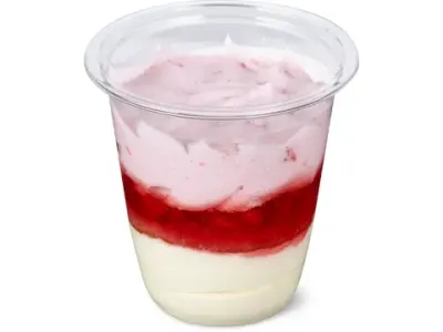 Verrine aux fraises 95g