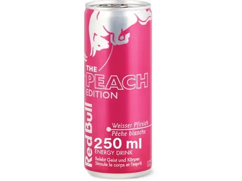 Red Bull · Pêche · Pêche blanche 250ml