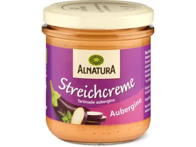 Alnatura · Tartinade · Bio, aubergine, végétalien 180g