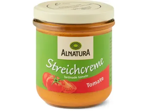 Alnatura · Tartinade · Bio, Tomate, végétalien 180g