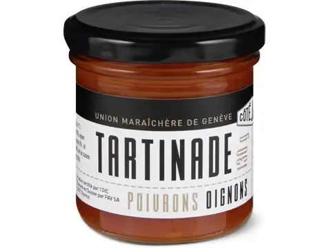 Côté Jardin · Tartinade poivrons oignons · De la région 130g