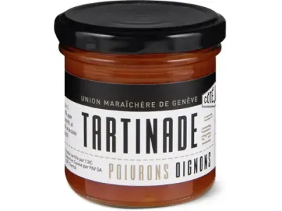 Côté Jardin · Tartinade poivrons oignons · De la région 130g