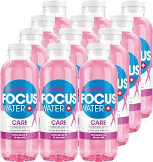 Focus Water · Care · Mirabelle-rhubarbe 1x500ml