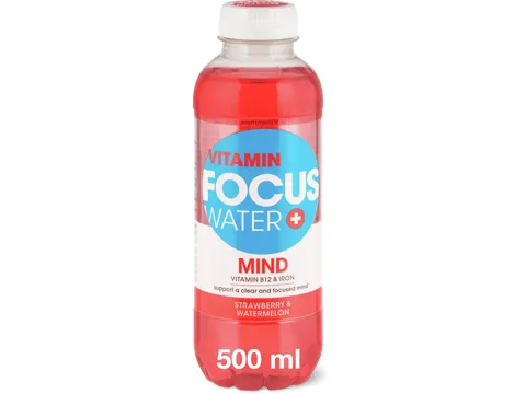 Focus Water · Mind · Fraise &amp; Pastèque 500ml