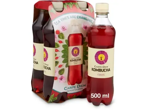 Carpe Diem · Kombucha · Classic, végétalien 1x500ml