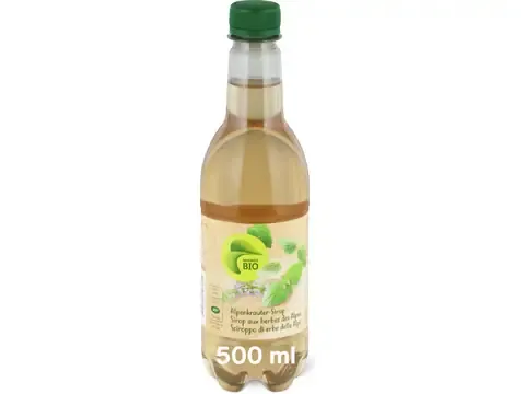 Sirop · Bio, Herbes des Alpes 500ml