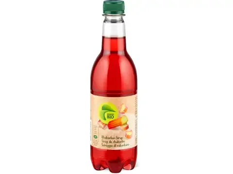 Sirop · Bio, Rhubarbe 500ml
