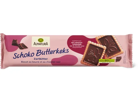Alnatura · Petit Beurre · Bio, Chocolat Noir 130g