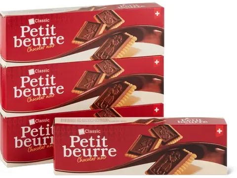 M-Classic · Petit beurre · Chocolat noir 1x150g