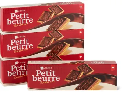 M-Classic · Petit beurre · Chocolat noir 1x150g