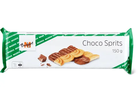 M-Budget · Choco Sprits 150g