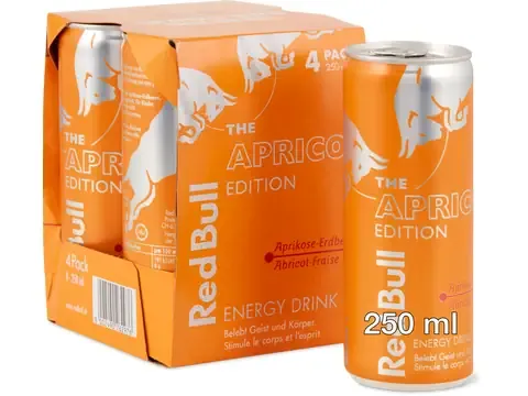 Red Bull · Apricot Edition · Abricot-fraise 1x250ml