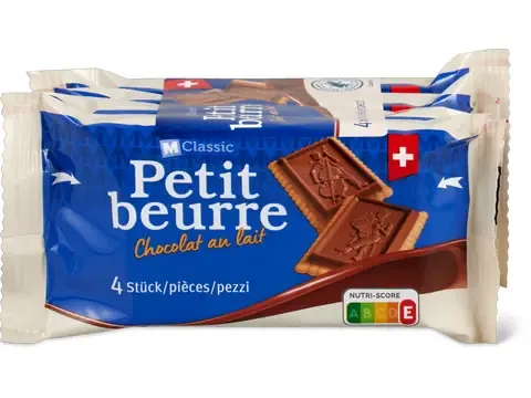 M-Classic · Petit beurre · Chocolat au lait 1x50g