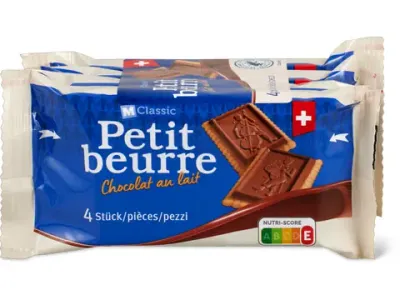 M-Classic · Petit beurre · Chocolat au lait 1x50g