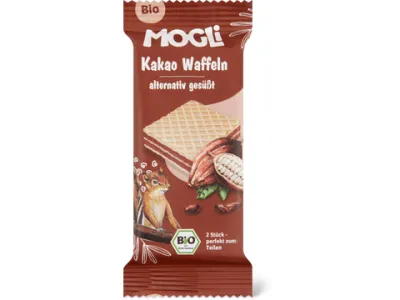 Mogli · Gaufrettes · Bio, Demeter, Cacao 15g