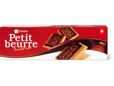 M-Classic · Petit beurre · Chocolat noir 150g