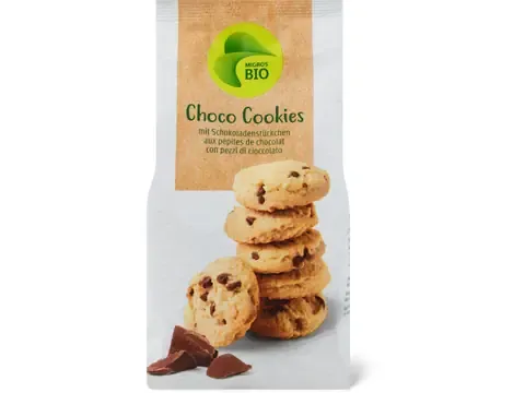 Choco Cookies · Bio, aux pépites de chocolat 200g