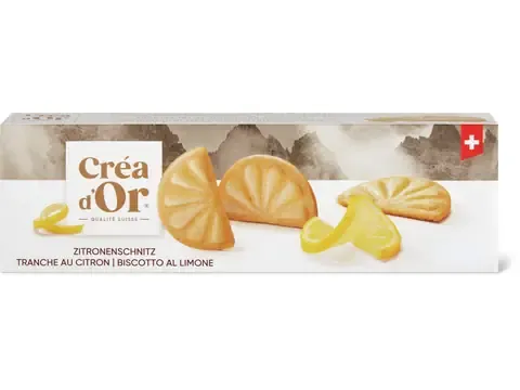 Créa d'Or · Tranche au citron 120g
