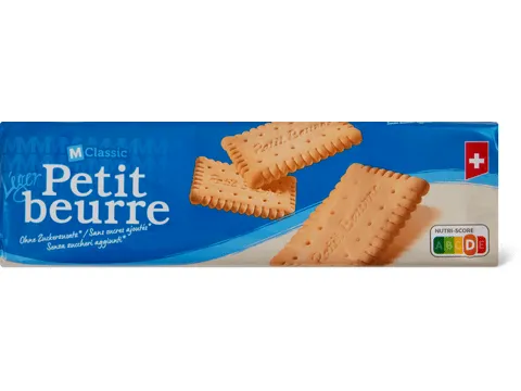 M-Classic Léger · Petit beurre · Léger sans sucres ajoutés 210g