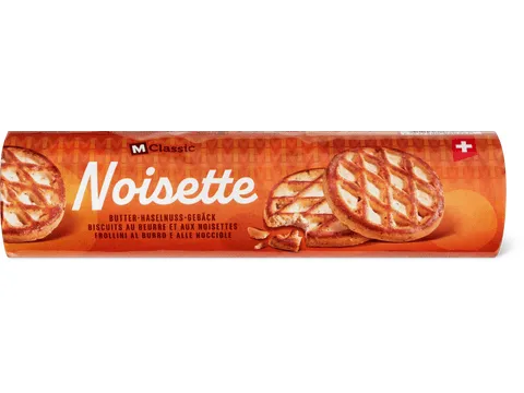 M-Classic · Biscuits au beurre et aux noisettes 245g