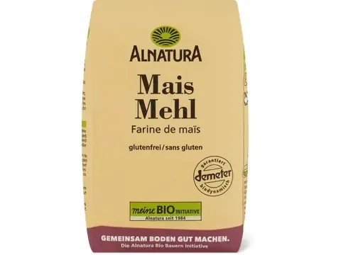 Alnatura · Farine de maïs · Demeter, Bio, végétalien 500g