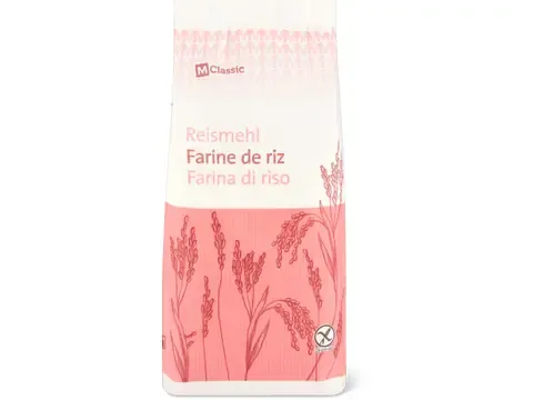 M-Classic · Farine de riz · sans gluten 500g