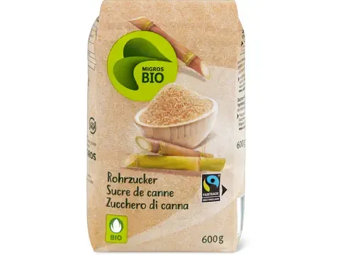 Sucre de canne · Bio 600 g