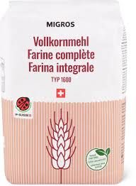 Farine complète · IP-SUISSE, Typ 1600 1kg