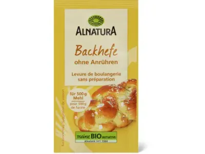 Alnatura · Levure · Bio, sans préparation, végétalien 7g