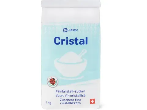 M-Classic · Cristal Sucre fin cristallisé · IP-SUISSE 1kg