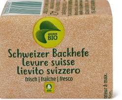 Levure suisse · Bio, fraîche 42g