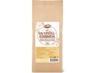 Regina · Farine complète d’avoine · Bio, sans gluten 500 g