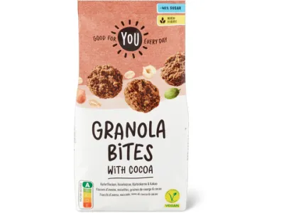 You · Granola Bites · Cocoa, végétalien 200g